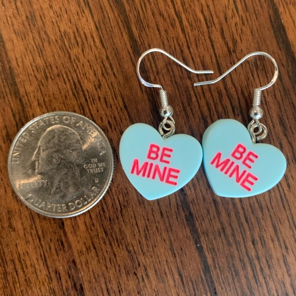 🧡3 for$23💜NWT🧡Heart Candy Earrings- Perfect for Valentine’s Day! - Picture 2 of 4